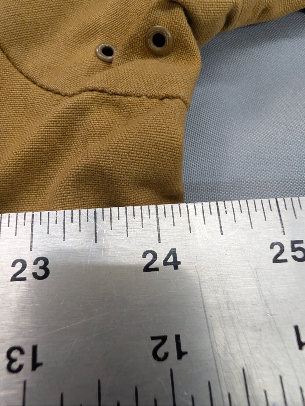 Vintage Duck Canvas Field Hunting Jacket Corduroy Talon L - Picture 9 of 10
